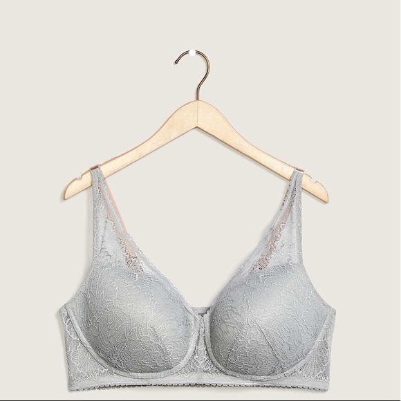3X Deesse All-Over Lace wireless Padded Bralette - Picture 4 of 7